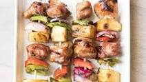 Teriyaki Pork Kabobs Teriyaki Pork Kabobs