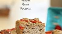 100% Whole Grain Tomato Basil Focaccia. Vegan Recipe 100% Whole Grain Tomato Basil Focaccia. Vegan Recipe