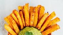 Baked Jicama Fries Baked Jicama Fries