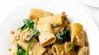 One Pan Creamy Italian Sausage Pasta One Pan Creamy Italian Sausage Pasta