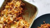 Minced beef pasta bake Minced beef pasta bake