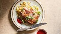 Pork Chops with Pineapple-Cilantro Rice Pork Chops with Pineapple-Cilantro Rice