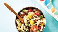Greek Pasta Salad with Black Beans Greek Pasta Salad with Black Beans