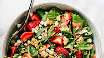 Spinach Strawberry Walnut Salad Spinach Strawberry Walnut Salad