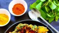 Garlicky Potato Spinach Curry Garlicky Potato Spinach Curry