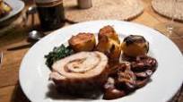 Peanut butter and cherry jam stuffed roast pork loin Peanut butter and cherry jam stuffed roast pork loin