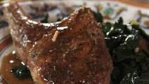 Pork Chops with Black Kale Pork Chops with Black Kale