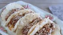 Beef and pork tacos Beef and pork tacos