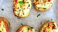 Soufflé Baked Potatoes with Cheddar Soufflé Baked Potatoes with Cheddar