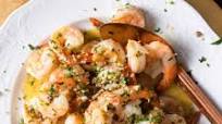 Shrimp Scampi With Garlic, Red Pepper Flakes, and Herbs Recipe Shrimp Scampi With Garlic, Red Pepper Flakes, and Herbs Recipe