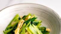 Simmered Fried Tofu and Greens Simmered Fried Tofu and Greens