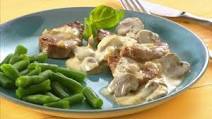 Pork Medallions with Dijon-Mushroom Sauce Pork Medallions with Dijon-Mushroom Sauce