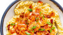 Keto Cauliflower Grits And Shrimp Keto Cauliflower Grits And Shrimp