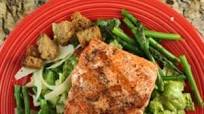 Salmon Caesar Salad Salmon Caesar Salad