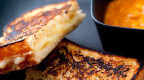 Hummus Grilled Cheese Sandwich Hummus Grilled Cheese Sandwich