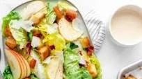 Bacon Caesar Salad with Apples Bacon Caesar Salad with Apples