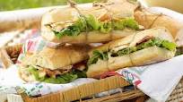 Chicken Caesar baguettes Chicken Caesar baguettes