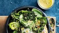 Chicken Caesar Salad with Crispy Kale Chicken Caesar Salad with Crispy Kale