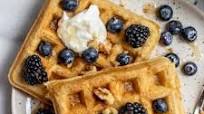 Vegan Almond Flour Waffles Vegan Almond Flour Waffles