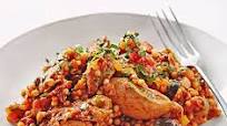 Lemony chicken stew with giant couscous Lemony chicken stew with giant couscous