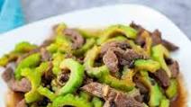 Beef and Bitter Melon Stir Fry Beef and Bitter Melon Stir Fry