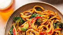 Vegan yaki udon Vegan yaki udon