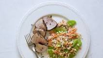 Dijon-and-Thyme Grilled Pork Tenderloin Dijon-and-Thyme Grilled Pork Tenderloin