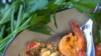 Greek-style Garlicky Shrimp with Feta Greek-style Garlicky Shrimp with Feta