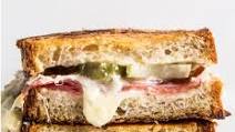 Salami and Pickle Grilled Cheese Salami and Pickle Grilled Cheese