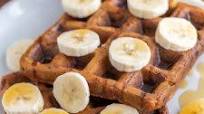Vegan Banana Bread Protein Waffles Vegan Banana Bread Protein Waffles