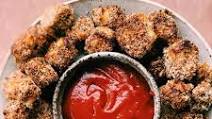 Air Fried Halloumi cheese balls Air Fried Halloumi cheese balls