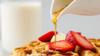 Light and Crispy Oat Flour Waffles (Gluten-Free) Light and Crispy Oat Flour Waffles (Gluten-Free)