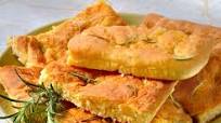 Focaccia di ceci saporita Focaccia di ceci saporita