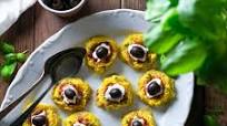 Spooky Spaghetti Squash Nests Spooky Spaghetti Squash Nests