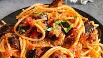 Roasted eggplant pasta Roasted eggplant pasta