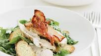 Spinach and chicken Caesar salad Spinach and chicken Caesar salad