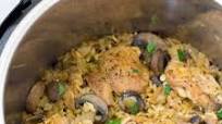 Instant Pot Chicken and Mushrooms Instant Pot Chicken and Mushrooms