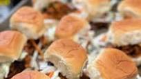 Crockpot BBQ Chicken Sliders Crockpot BBQ Chicken Sliders