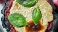 Black Pizza with Cashew Cheese - Gluten free and Vegan Black Pizza with Cashew Cheese - Gluten free and Vegan