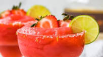 Frozen Strawberry Margaritas Recipe Frozen Strawberry Margaritas Recipe