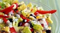 Santa Fe Salad with Chili-Lime Dressing Recipe - (4.5/5) Santa Fe Salad with Chili-Lime Dressing Recipe - (4.5/5)