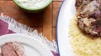 Slow Cooked Mediterranean Leg of Lamb with Tzatziki Slow Cooked Mediterranean Leg of Lamb with Tzatziki