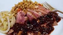 Pan Seared Duck Breasts with Jam-Infused Pan Sauc Pan Seared Duck Breasts with Jam-Infused Pan Sauc