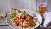 Slow-cooked chicken in tikka masala sauce Slow-cooked chicken in tikka masala sauce