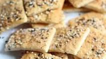 homemade crackers from pizza dough homemade crackers from pizza dough