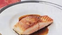 Seared Salmon with Balsamic Glaze Seared Salmon with Balsamic Glaze