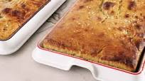 Caramelized Onion and Chive Focaccia Caramelized Onion and Chive Focaccia