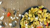Renal-Friendly Pesto and Roasted Vegetable Pasta Renal-Friendly Pesto and Roasted Vegetable Pasta