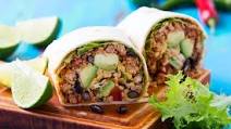 Rice and Beef Burritos Rice and Beef Burritos