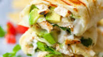 Chicken and Avocado Ranch Burritos Chicken and Avocado Ranch Burritos